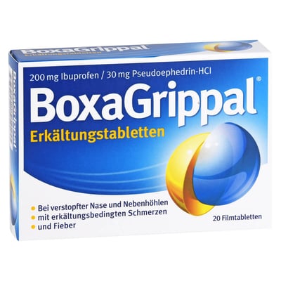 BoxaGrippal Erkältungstabletten 200 mg/30 mg