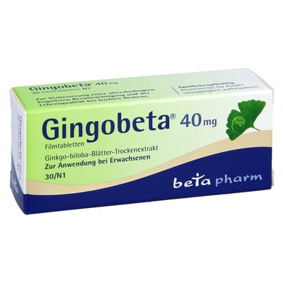 Gingobeta 40 mg