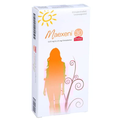 Maexeni 30 mite 0,03 mg/0,125 mg