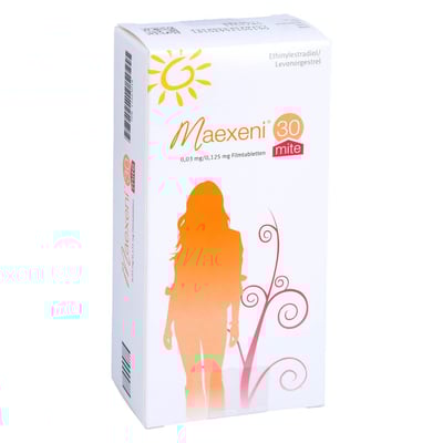Maexeni 30 mite 0,03 mg/0,125 mg