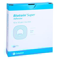 Biatain Super selbst-haftend Superabs.10x10 cm Kohlpharma