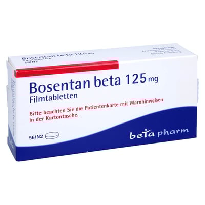 Bosentan beta 125 mg Filmtabletten