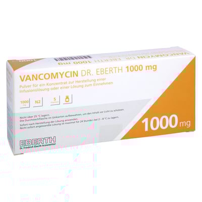 Vancomycin Dr. Eberth 1000 mg
