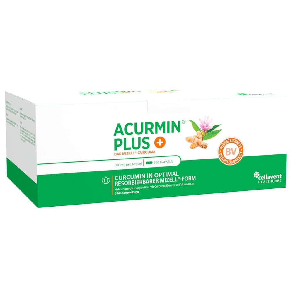 Acurmin Plus Das Mizell-Curcuma Weichkapseln