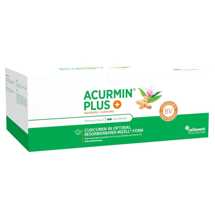Acurmin Plus Das Mizell-Curcuma Weichkapseln