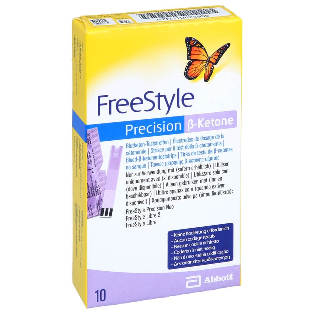 Freestyle Precision Beta Ketone Blutketon Teststr.