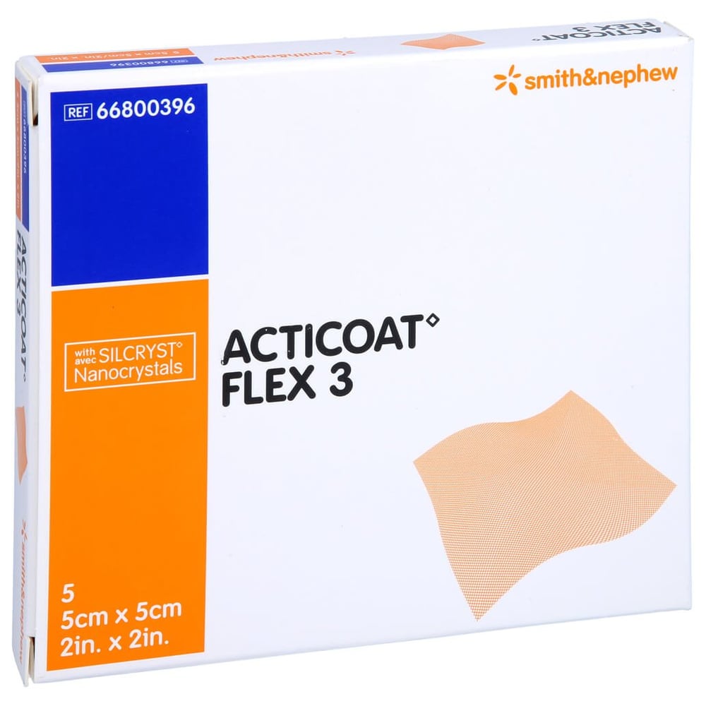 Acticoat Flex 3 5x5 cm Verband