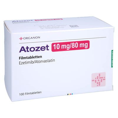 Atozet 10 mg/80 mg Produktbild 1