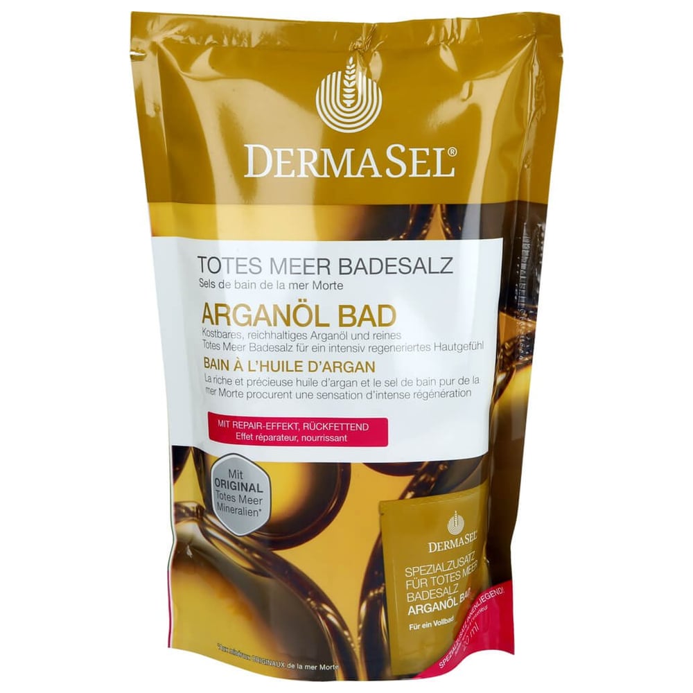 Dermasel Totes Meer Badesalz+Arganöl