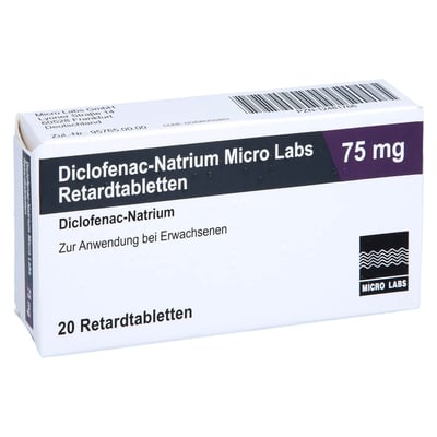 Diclofenac-Natrium Micro Labs 75 mg