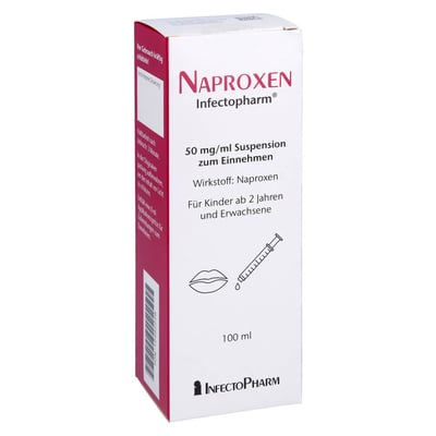 Naproxen Infectopharm 50 mg/ml Suspension zum Einnehmen