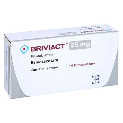 Briviact 25 mg Filmtabletten Produktbild 1