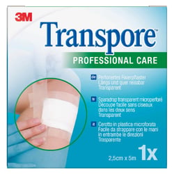 Transpore 2,5 cmx5 m Pflaster