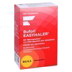 Bufori Easyhaler 80/4,5 Mikrogramm/Dosis
