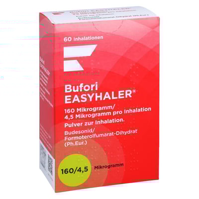 Bufori Easyhaler 160/4,5 Mikrogramm/Dosis