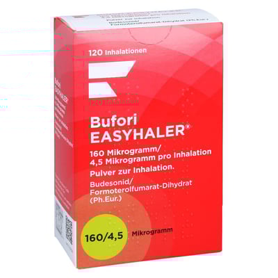 Bufori Easyhaler 160/4,5 Mikrogramm/Dosis