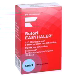 Bufori Easyhaler 320/9 Mikrogramm/Dosis