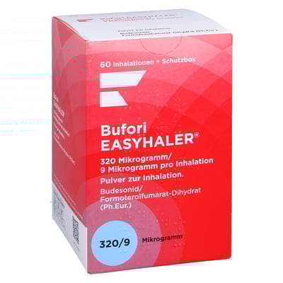 Bufori Easyhaler 320/9 Mikrogramm/Dosis