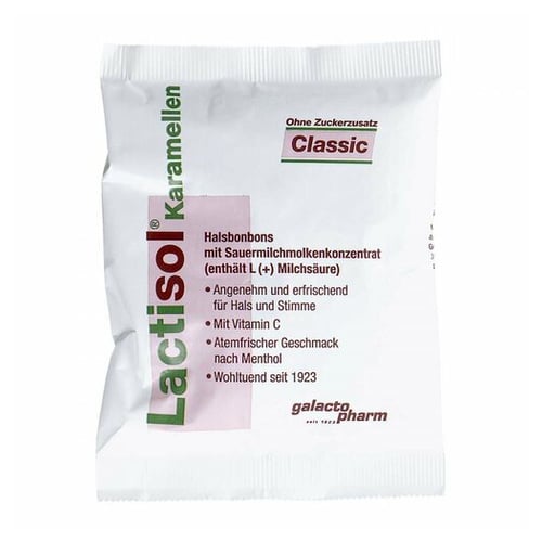 Lactisol Karamellen Classic ohne Zucker