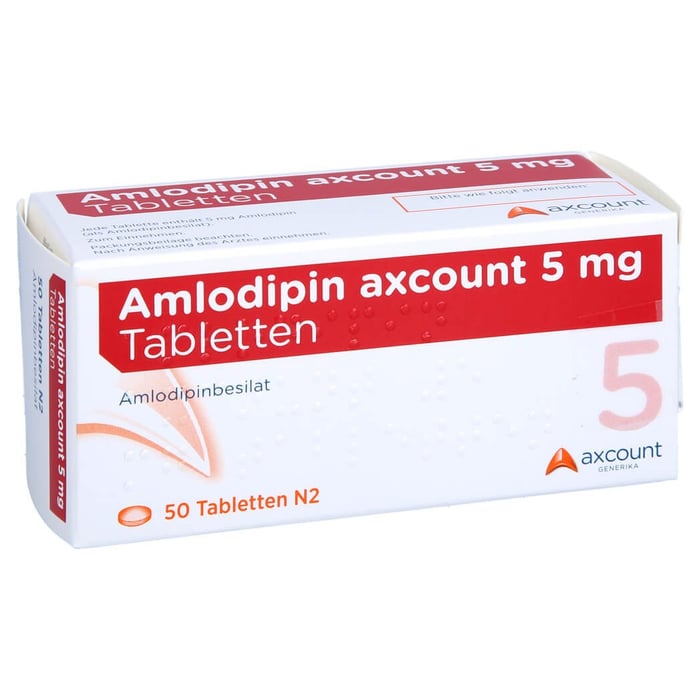 AMLODIPIN axcount 5 mg Tabletten