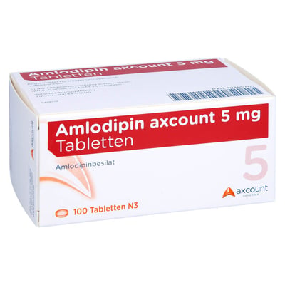 AMLODIPIN axcount 5 mg Tabletten