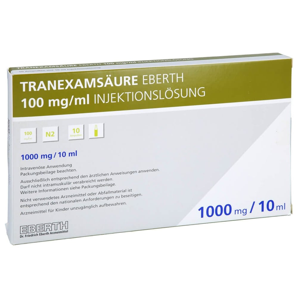Tranexamsäure Eberth 100 mg/ml Injektionslösung