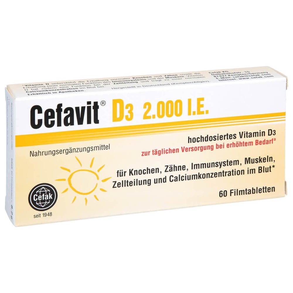 Cefavit D3 2.000 I.E.