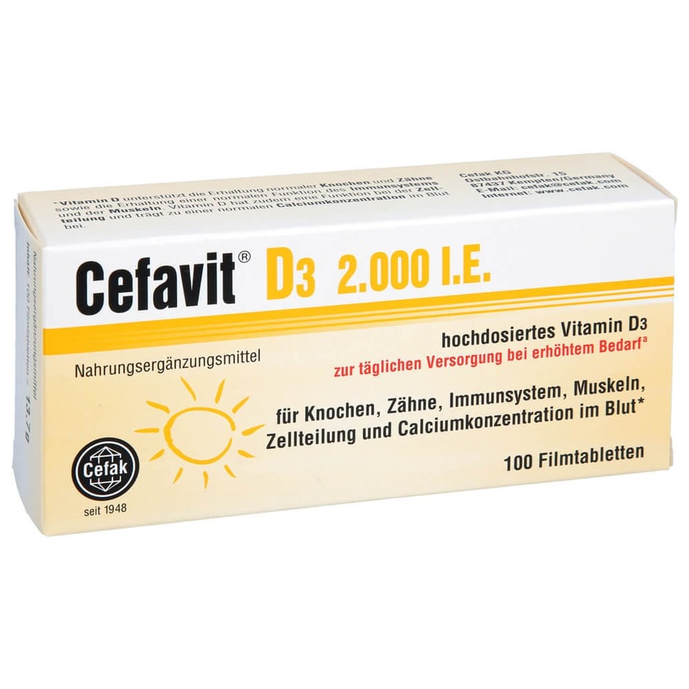 Cefavit D3 2.000 I.E.