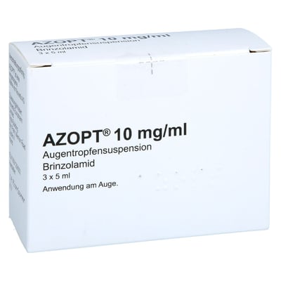 Azopt 10 mg/ml Augentropfensuspension Produktbild 1