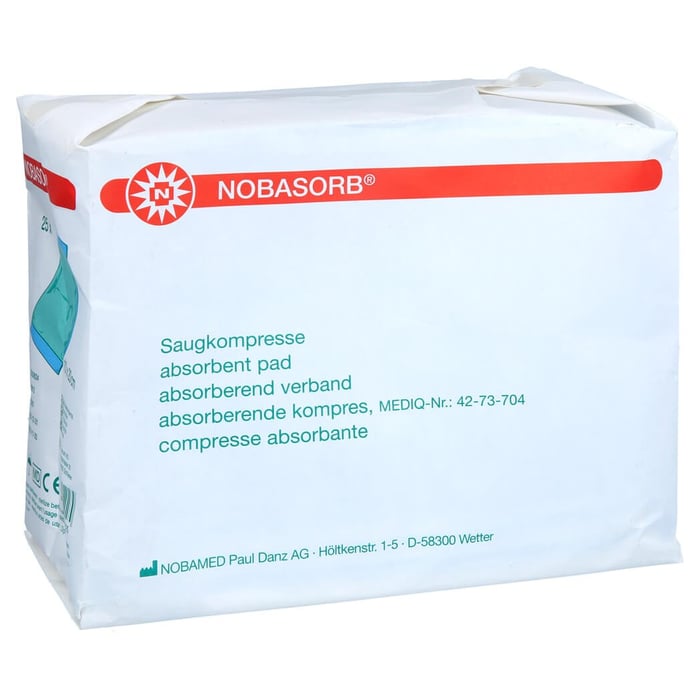 Nobasorb Saugkompressen 10x20 cm