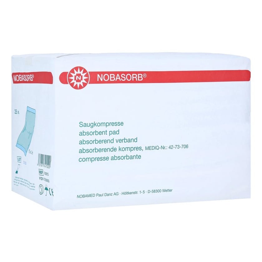 Nobasorb Saugkompressen 15x25 cm
