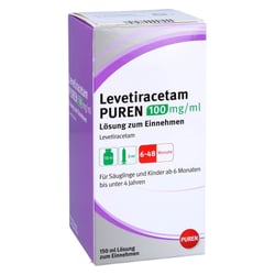 Levetiracetam PUREN 100 mg/ml 3 ml Dosierspritze