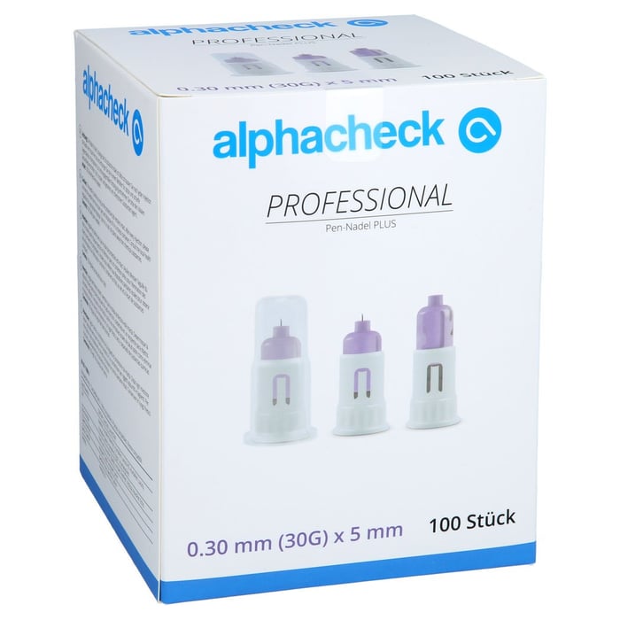 Alphacheck professional Pen-Nadeln Plus 30 Gx5 mm