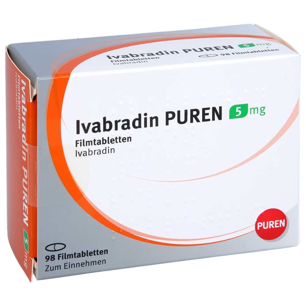 Ivabradin PUREN 5 mg Filmtabletten