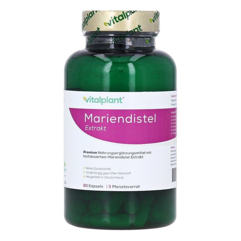 Mariendistel 300 MG Extrakt Vitalplant