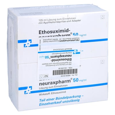 Ethosuximid-neuraxpharm 50 mg/ml