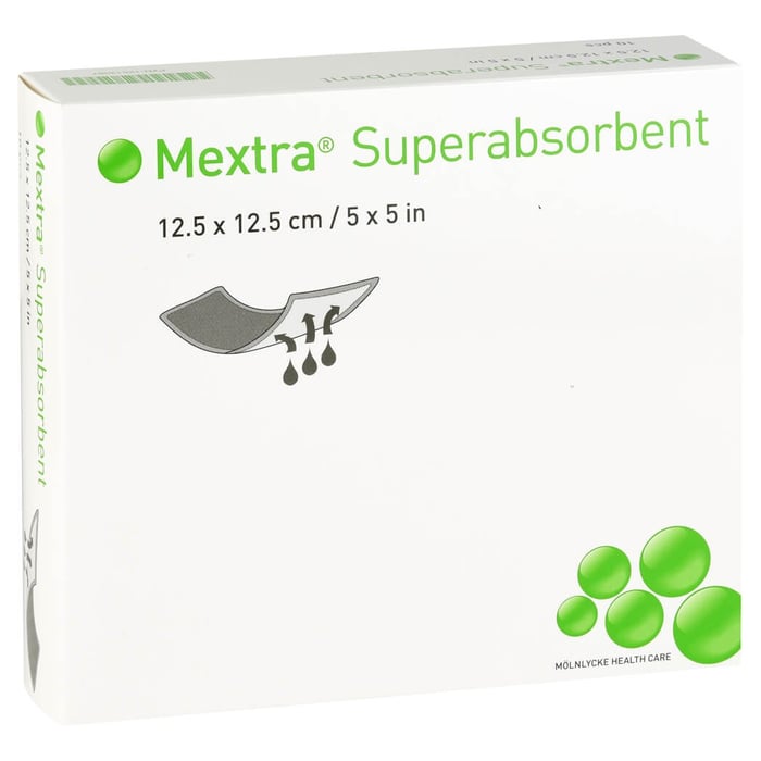 Mextra Superabsorbent Verband 12.5x12.5 cm