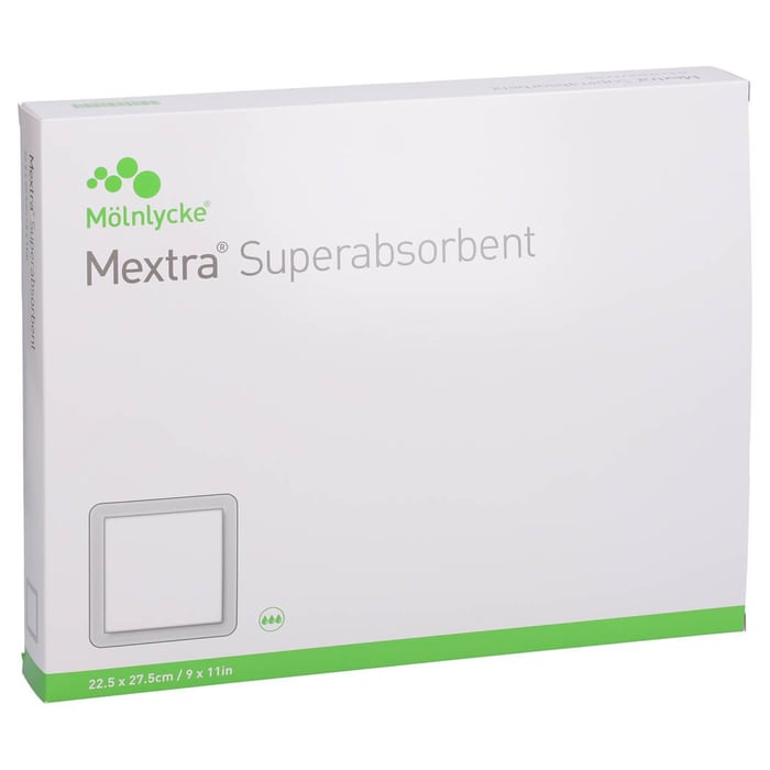 Mextra Superabsorbent Verband 22.5x27.5 cm