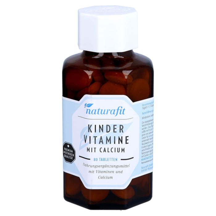 Naturafit Kindervitamine mit Calcium