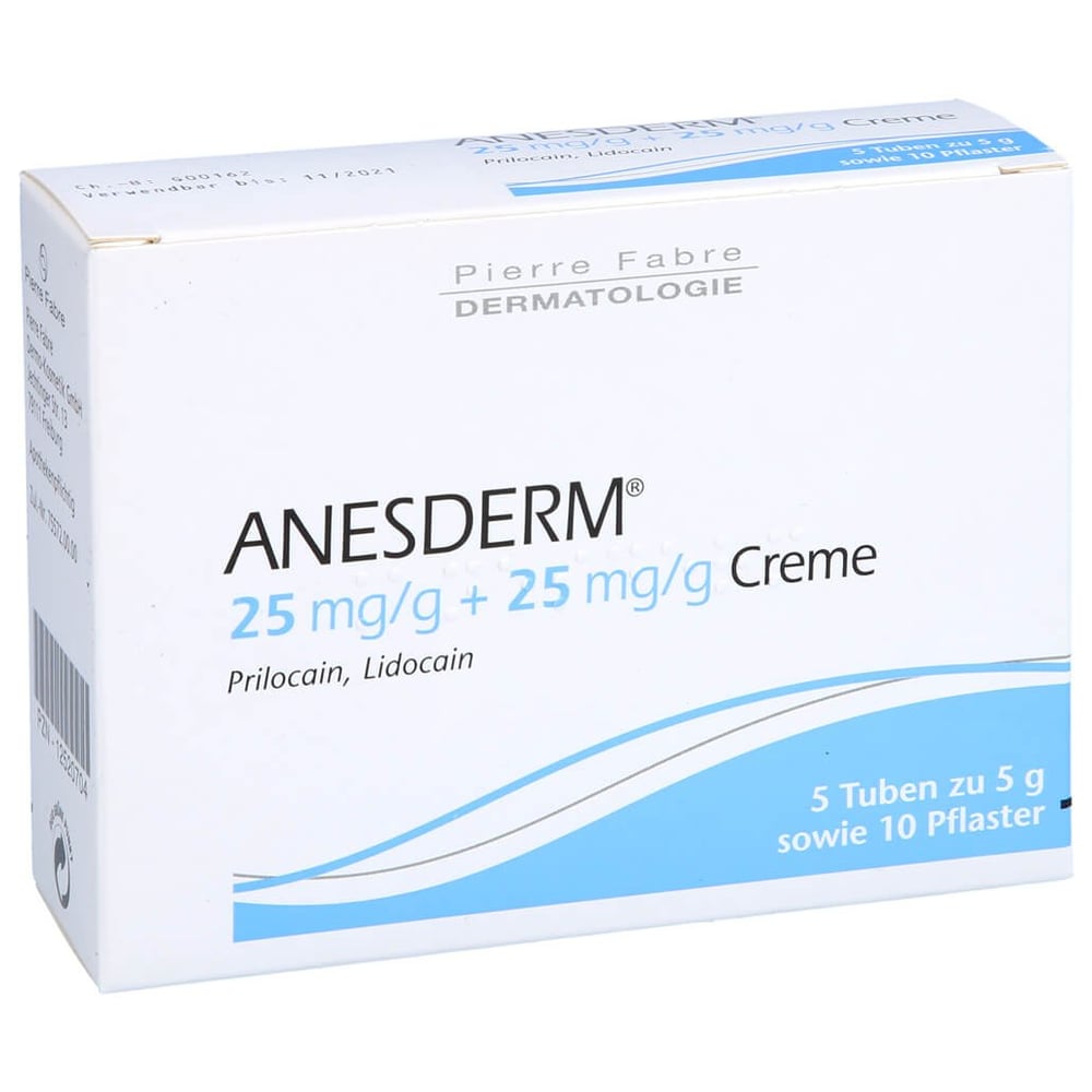 Anesderm 25mg/g + 25mg/g