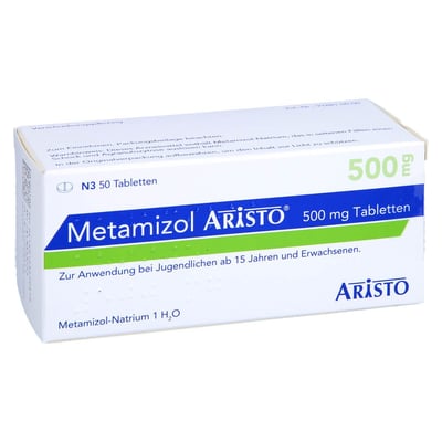 Metamizol Aristo 500 mg
