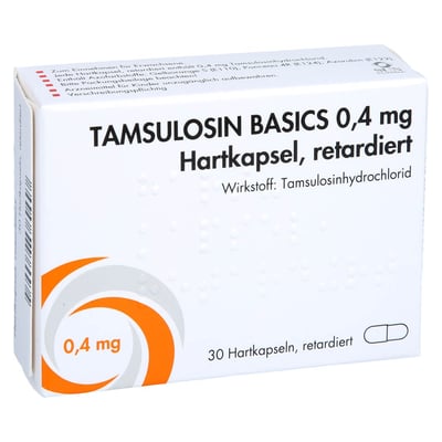 Tamsulosin Basics 0,4 mg Sun Produktbild 1
