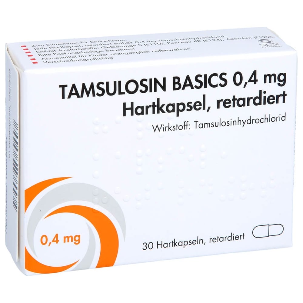 Tamsulosin Basics 0,4mg Sun