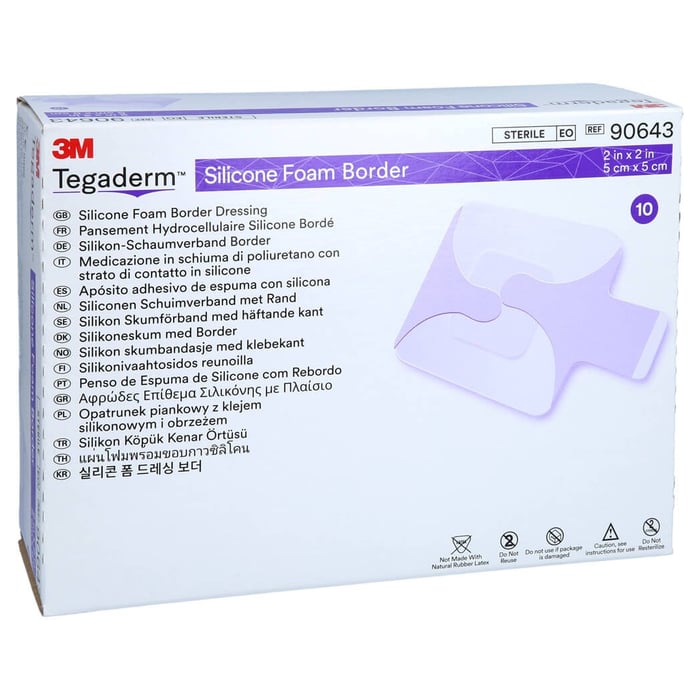 Tegaderm Sili Foam B 5x5cm