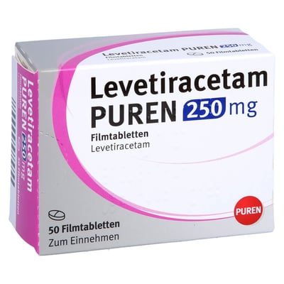 Levetiracetam PUREN 250 mg