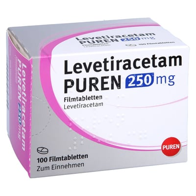 Levetiracetam PUREN 250 mg