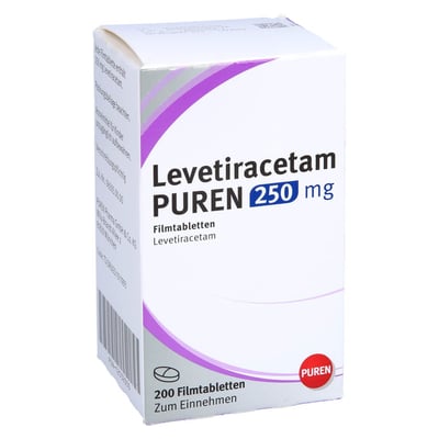 Levetiracetam PUREN 250 mg