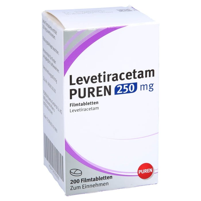 Levetiracetam PUREN 250mg