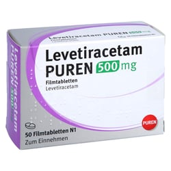 Levetiracetam PUREN 500 mg