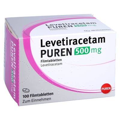 Levetiracetam PUREN 500 mg
